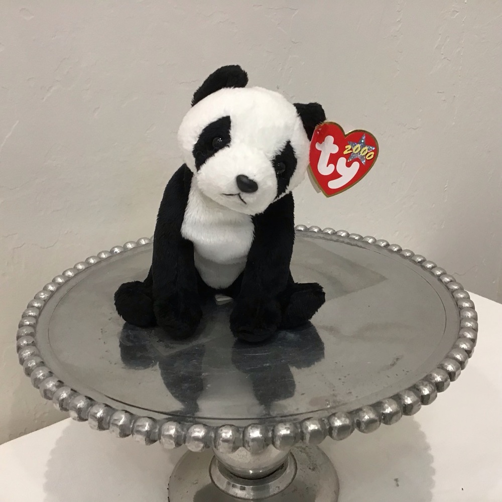 “China” Beanie Baby — DOB 09/04/2000 • With Display Case!